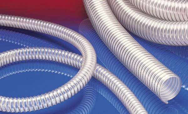 Picture of 2" PUR 355 AS 2" (51mm) ID - Antistatic polyurethane hose, Heavy duty , microbe resistant + flame-retardant / -40°C to 90°C (20MT Length)
