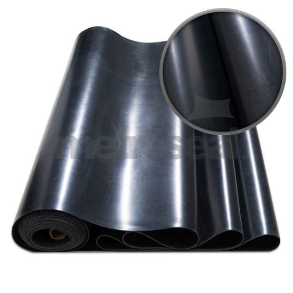 Picture of Insertion Rubber Matting - Black SBR 70° / SM120 / (Per linear MT)