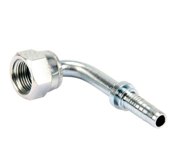 Picture of JIC 37° Inserts 1/4" Hose Tail to 7/16" 90° JIC Female 37° Seat Medium Drop