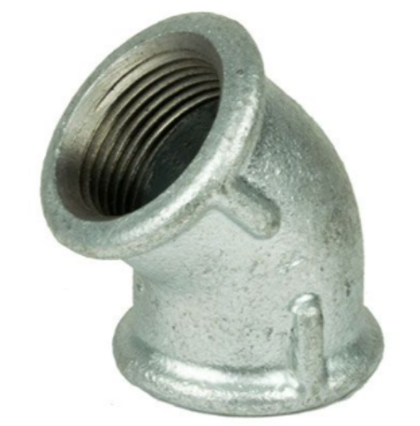 Picture of Threaded Adaptor - Elbow 45°
