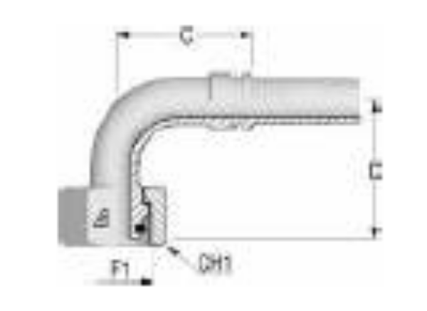 Picture of Metric Light Female 90° Inserts 