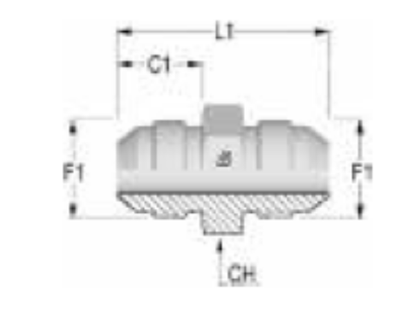 Picture of JIC Hydraulic Adaptor - Male/Male