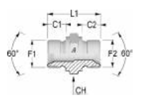 Picture of BSP Hydraulic Adaptors - Male/Male