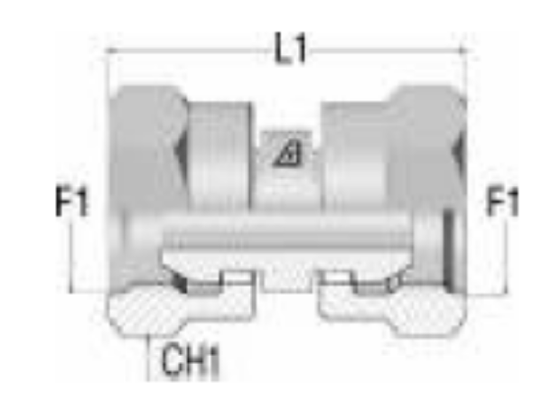 Picture of BSP Hydraulic Adaptors - Female/Female