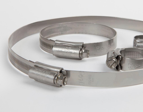 Picture of 12-20mm (1/2- 3/4") Worm Drive Hose Clip Stainless Steel Hi-Grip