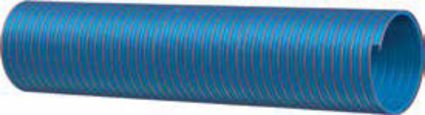 Picture of 2" (51mm) ID Water-slurry S&D - PVC - Standard duty -Super elastic / Special light weight construction for slurry tankers / -20 °C +60 °C