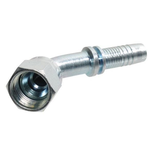 Picture of JIC 37° Inserts 3/8" Hose Tail to 3/4" 45° JIC Female 37° Seat Medium Drop