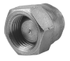 Picture of 26mm - Metric Swivel Cap Female - Light Steel (18L)